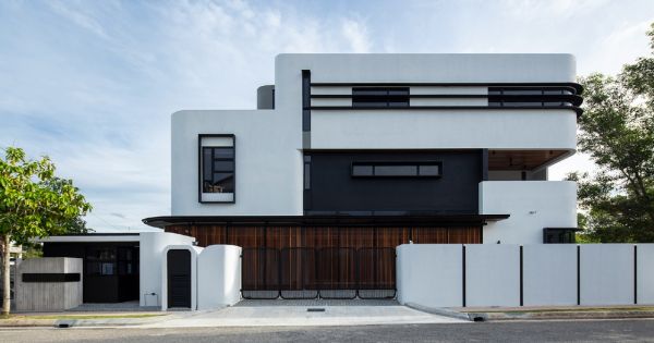 KeeYen Architect Designs A House With Rounded Corners